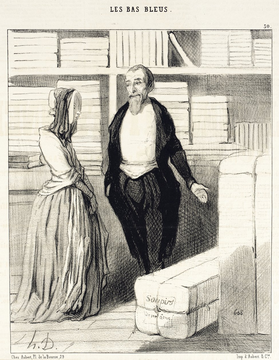I nostri conti sono facili da stabilire... da Honoré Daumier