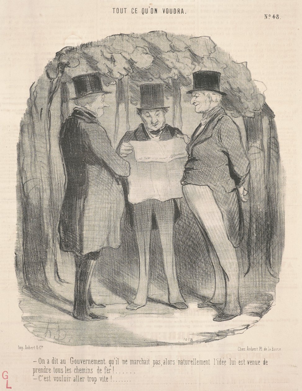 Si è detto al governo che non funzionava... da Honoré Daumier