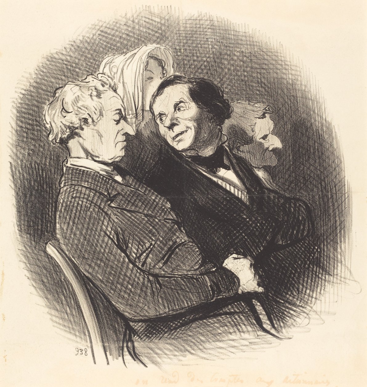 Si rendono conti agli azionisti da Honoré Daumier