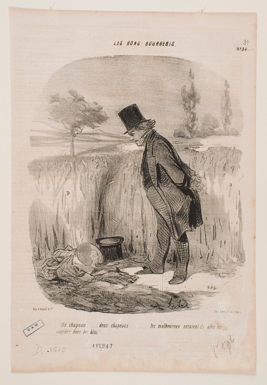 Un cappello… Due cappelli… da Honoré Daumier