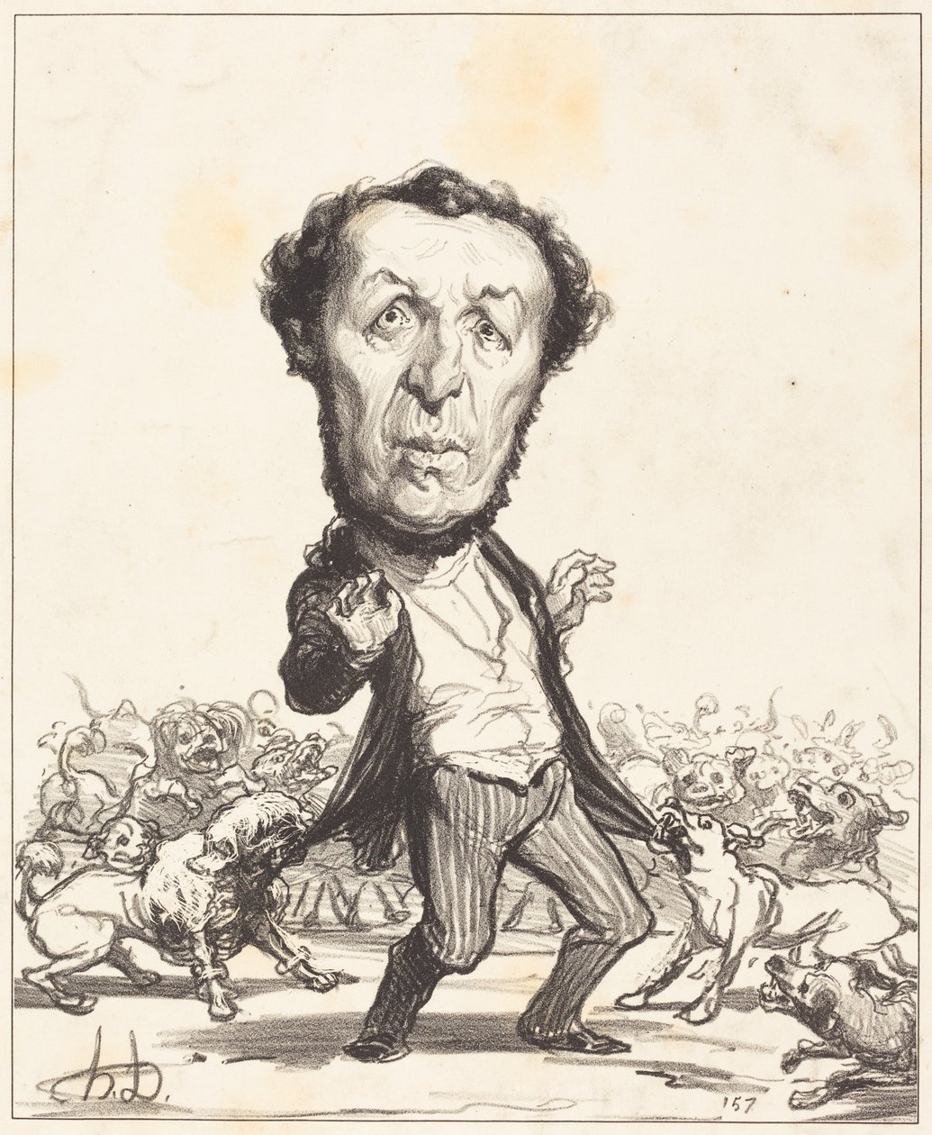 Ovide Remilly da Honoré Daumier