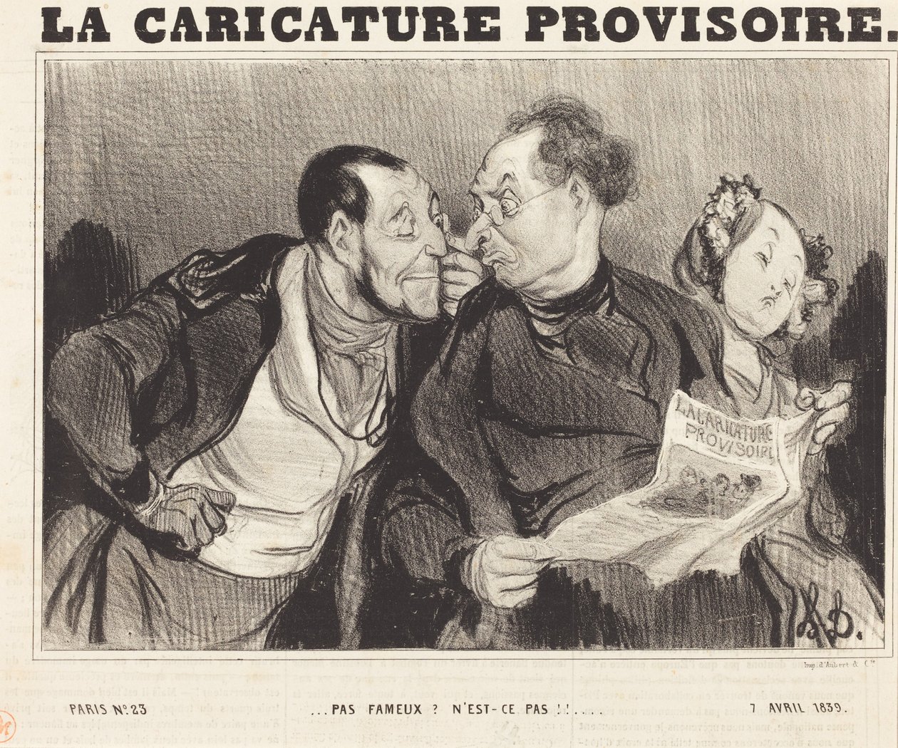 Non famoso? Non è vero!!... da Honoré Daumier