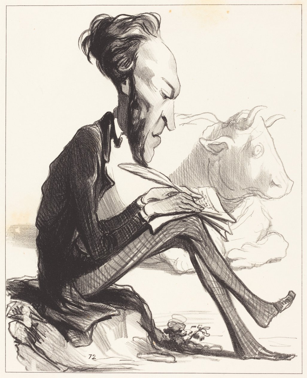 Ph. Auguste Demesmay da Honoré Daumier