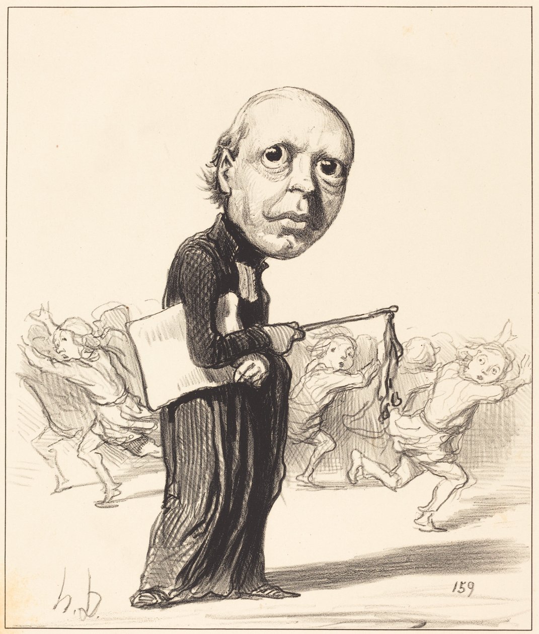 Pierre Louis Parisis da Honoré Daumier