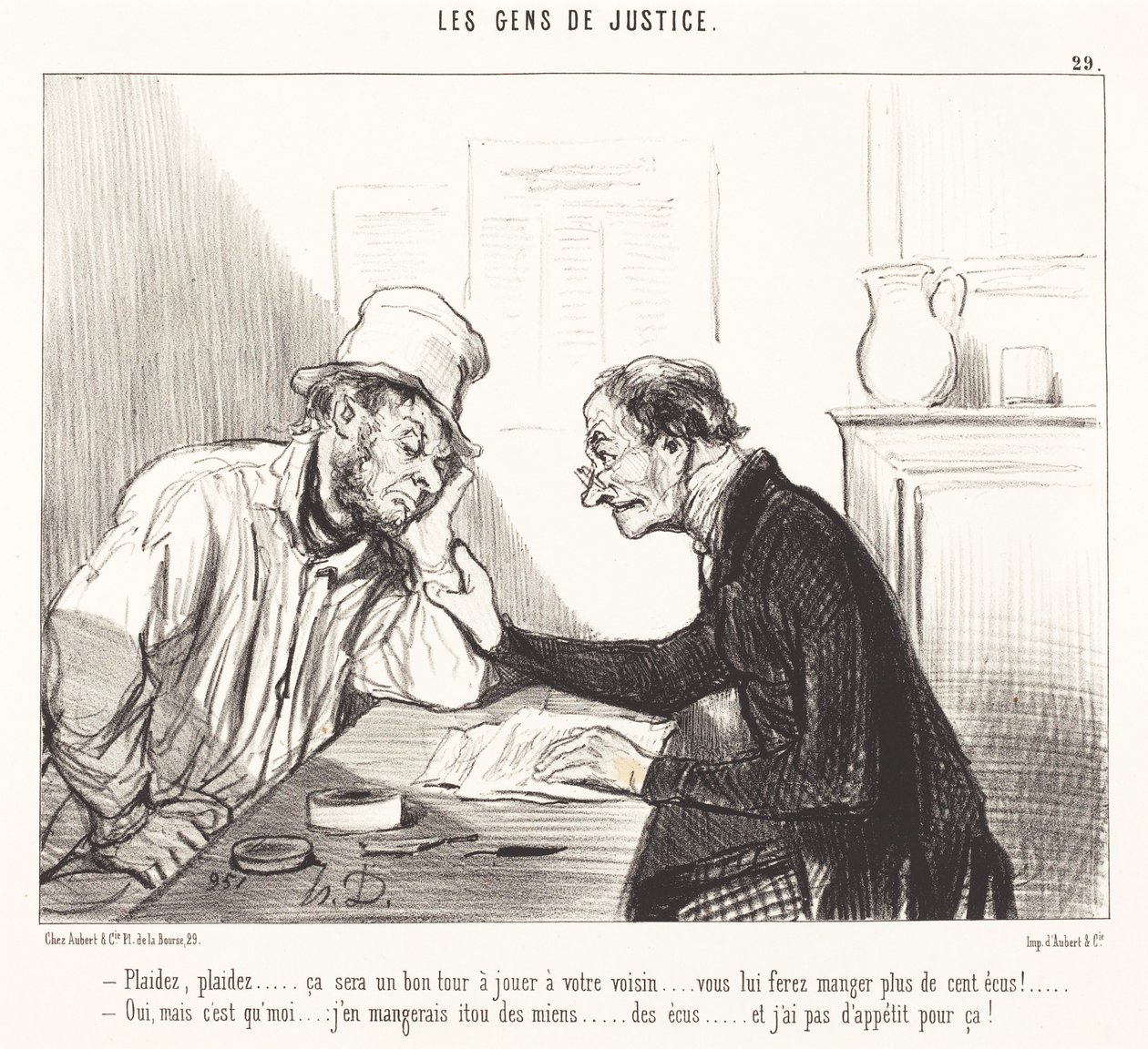 Plead... sarà un buon scherzo... da Honoré Daumier