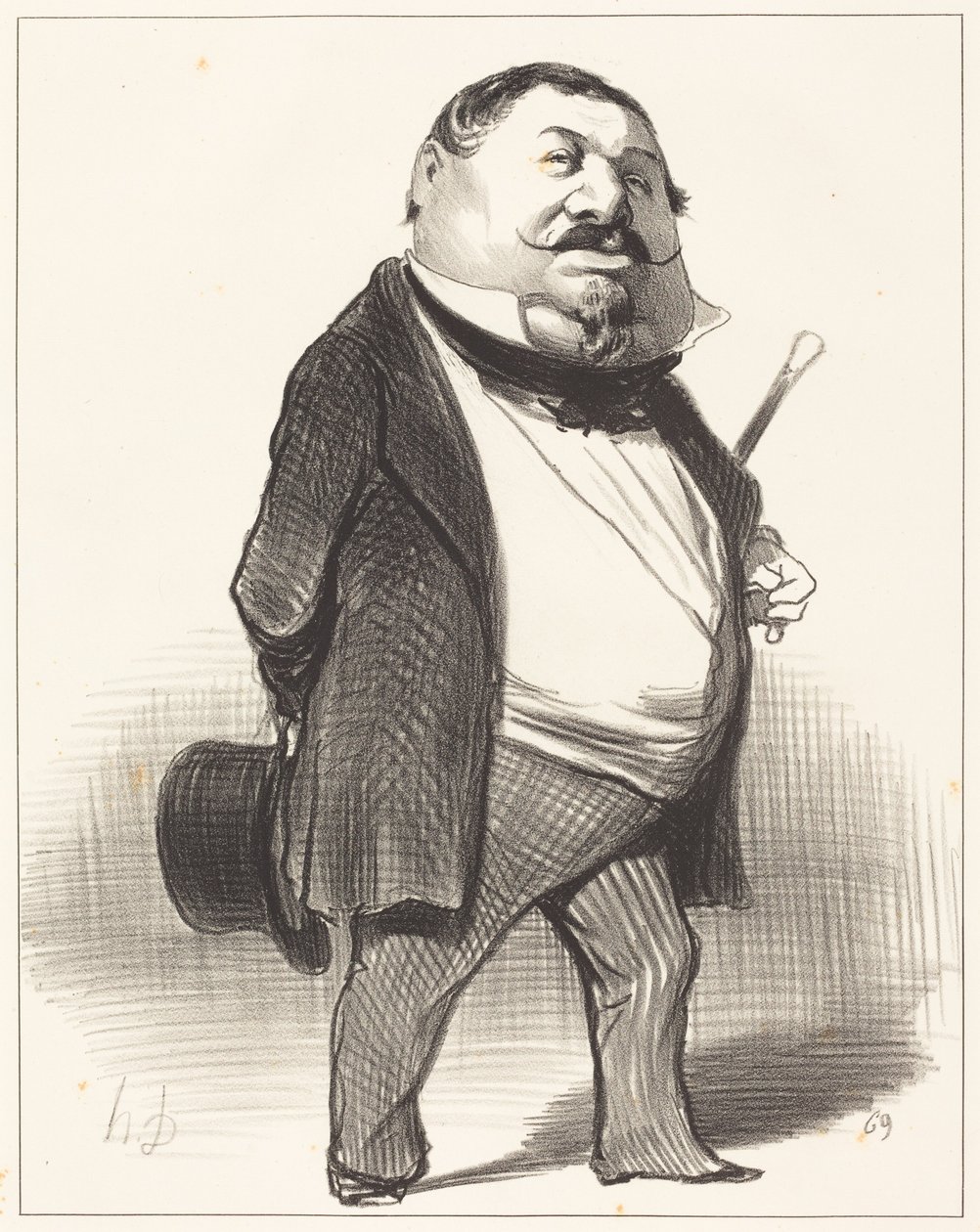 Principe Lucien Murat da Honoré Daumier