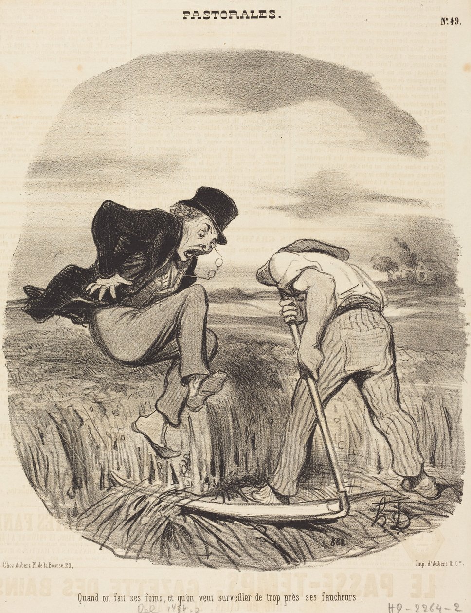 Quando si fa il fieno... da Honoré Daumier