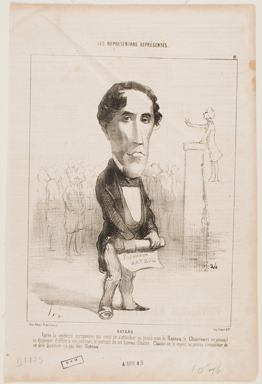 Rastrello da Honoré Daumier