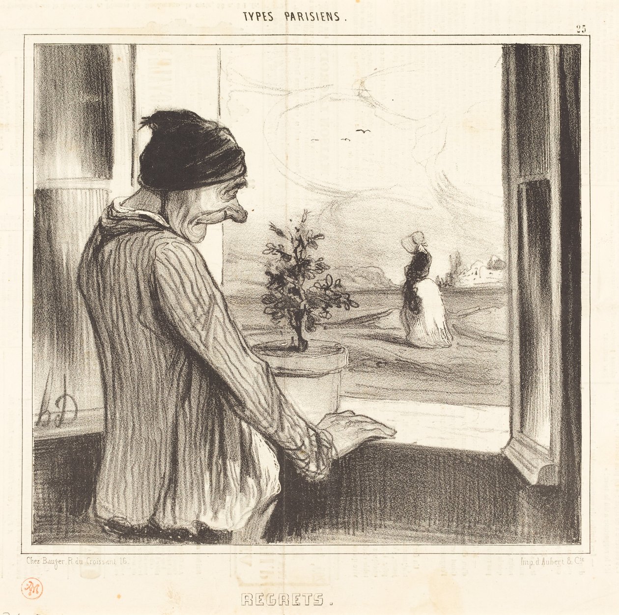 Rimpianti da Honoré Daumier