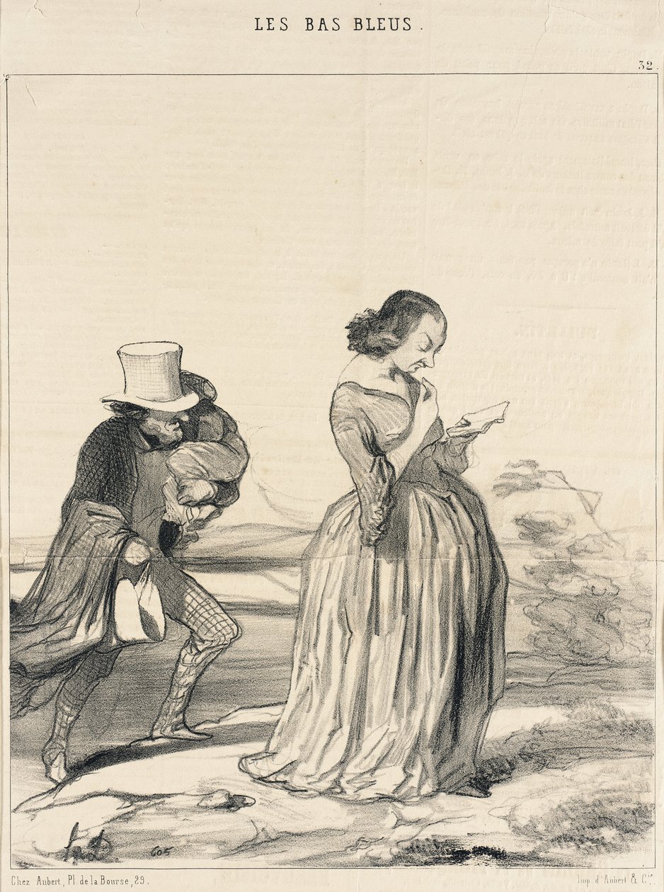 Perbacco! ... Quanto vorrei ... che mia moglie avesse finito ... da Honoré Daumier