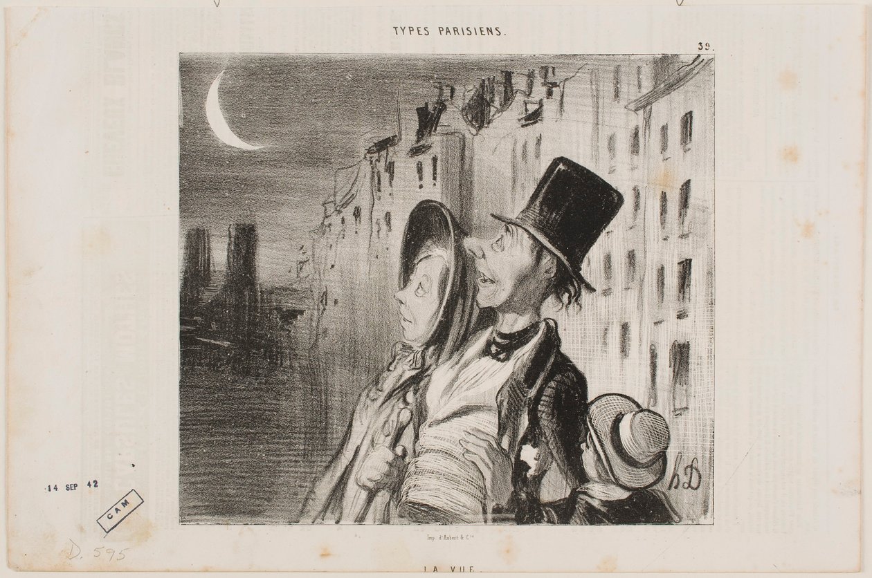 La vista da Honoré Daumier