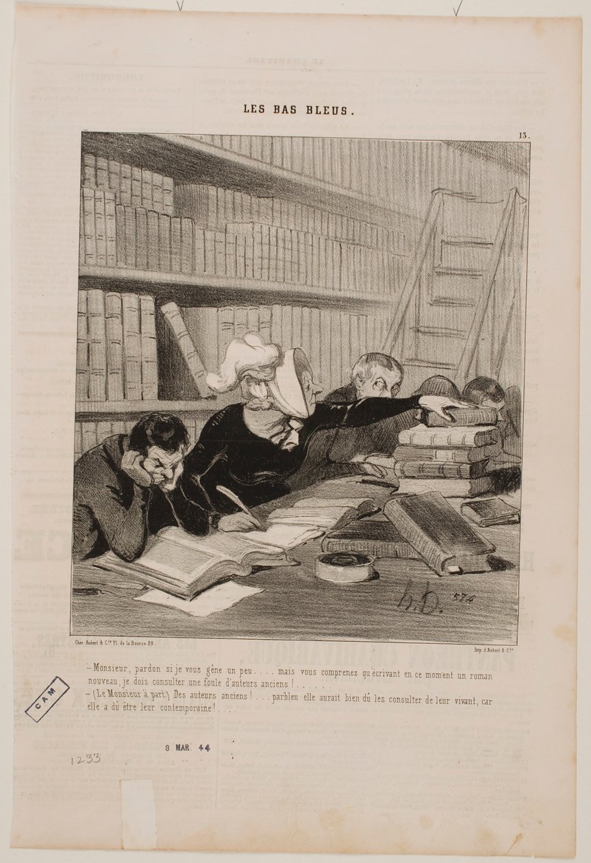 Mi scusi se la disturbo, signore... da Honoré Daumier