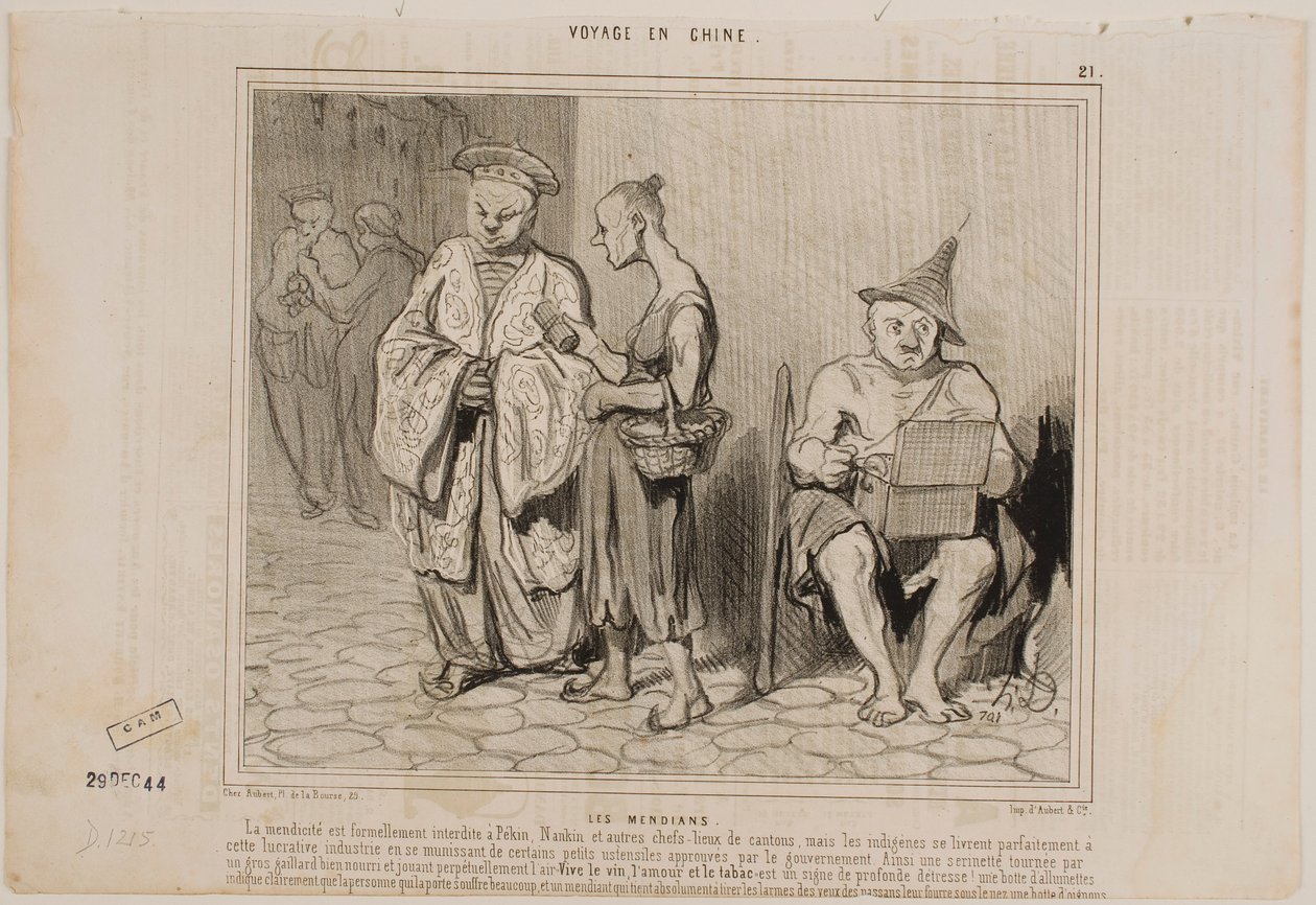 I mendicanti da Honoré Daumier