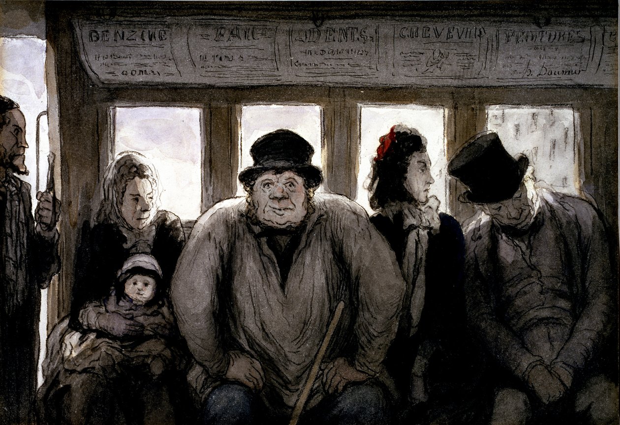 Il pacchetto "tutto compreso" da Honoré Daumier