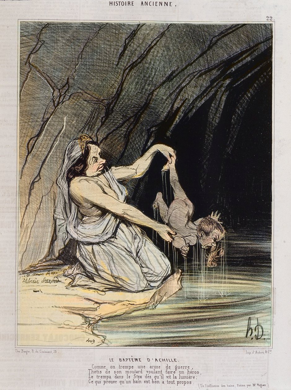 Il battesimo di Achille - in 
