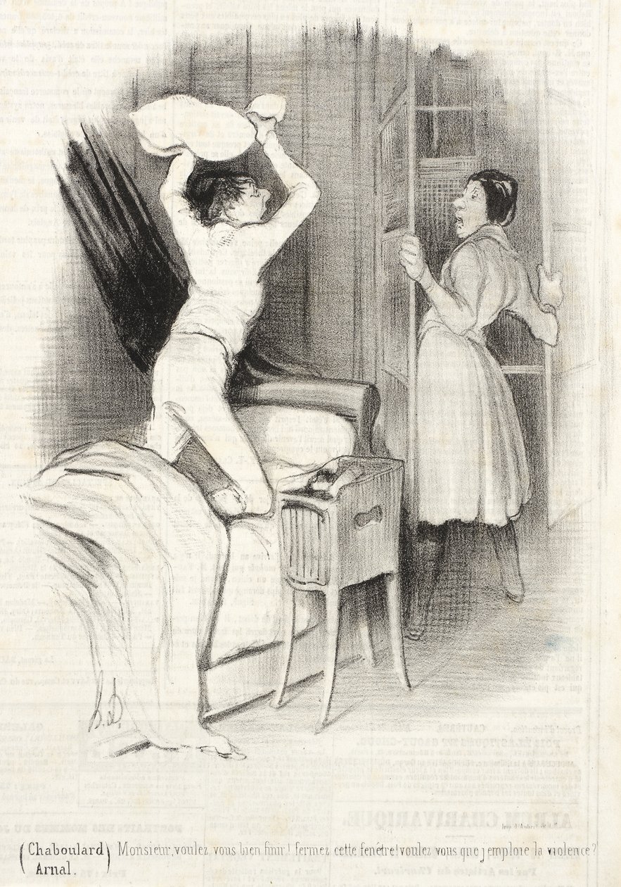Théâtre du Vaudeville - Dopo mezzanotte da Honoré Daumier