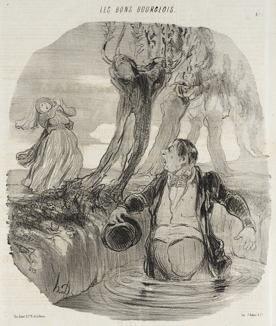 Ma guarda, Dorothée... ecco dove mi ha portato... da Honoré Daumier