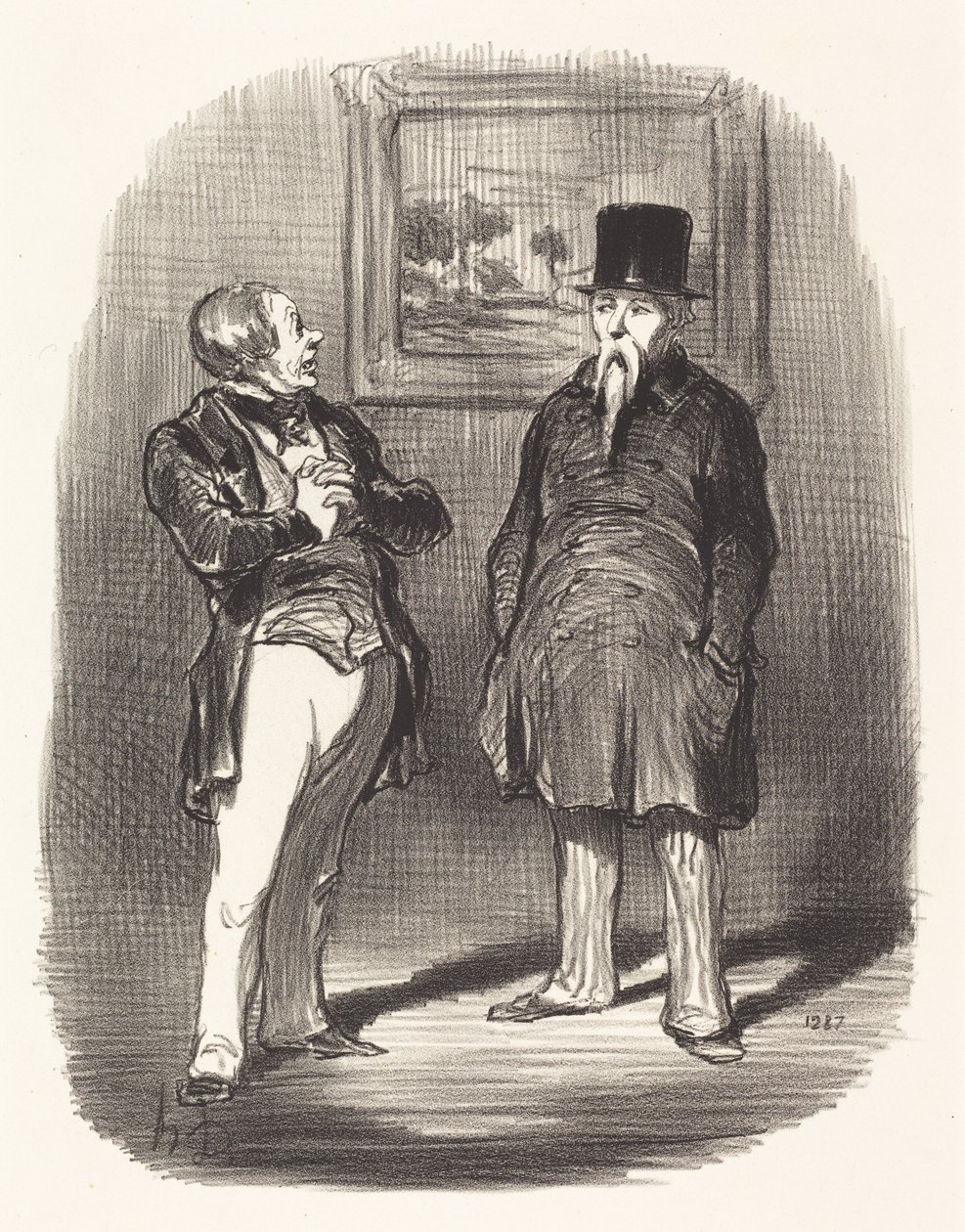 Beh... non ti avevo riconosciuto... da Honoré Daumier
