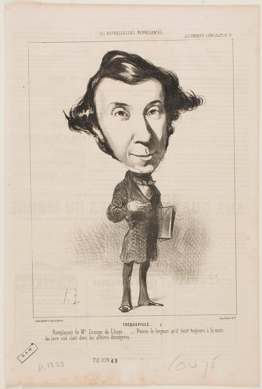 Tocqueville da Honoré Daumier