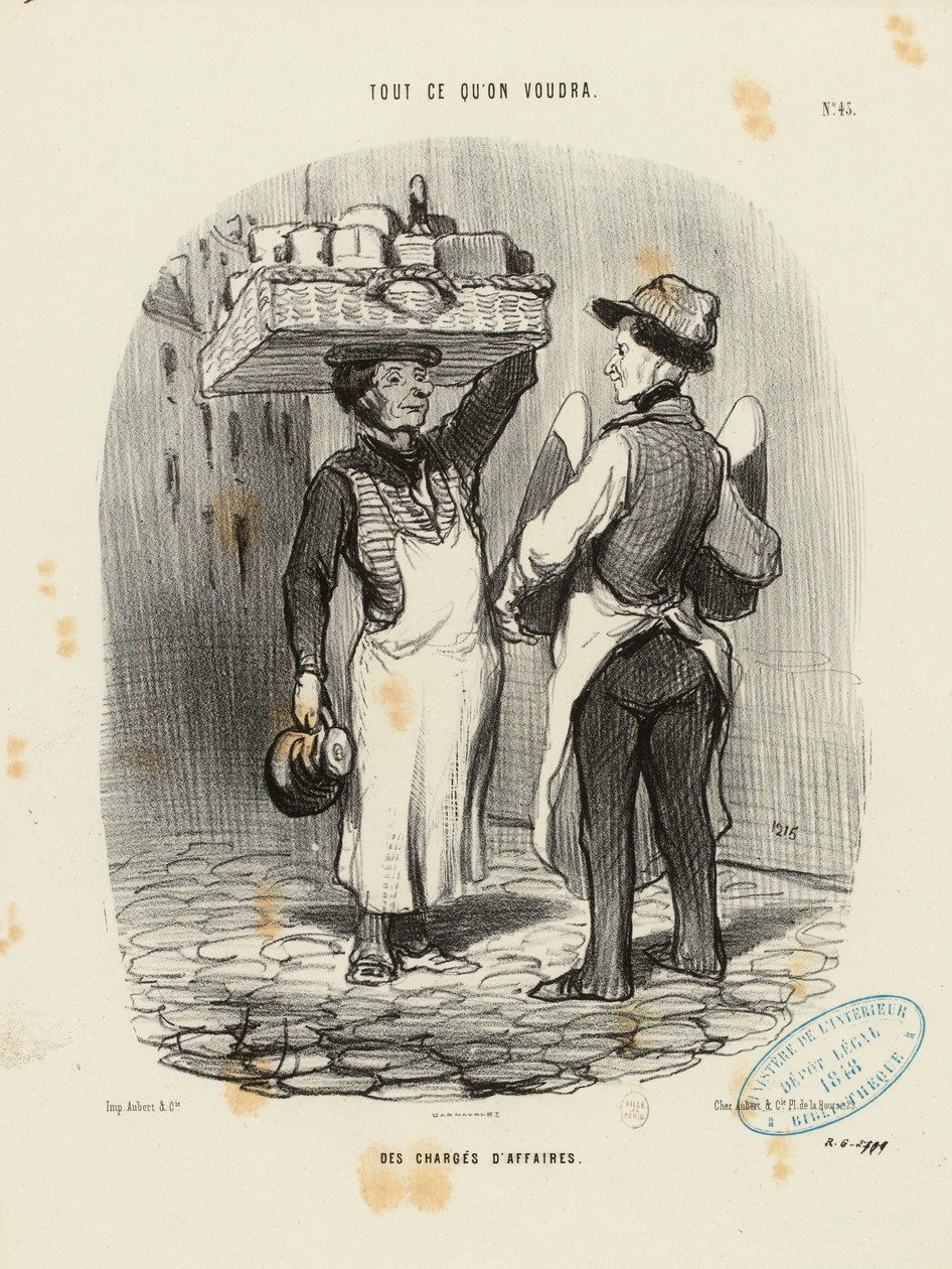 Tutto quello che vogliamo n. 43: Gli incarichi commerciali da Honoré Daumier