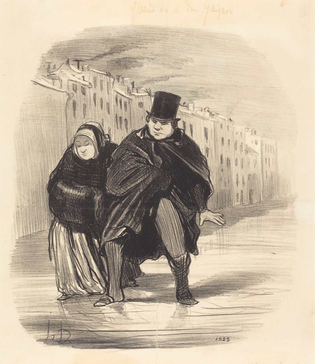 Mi rimprovererai ancora... per andare a fare dei desideri... da Honoré Daumier