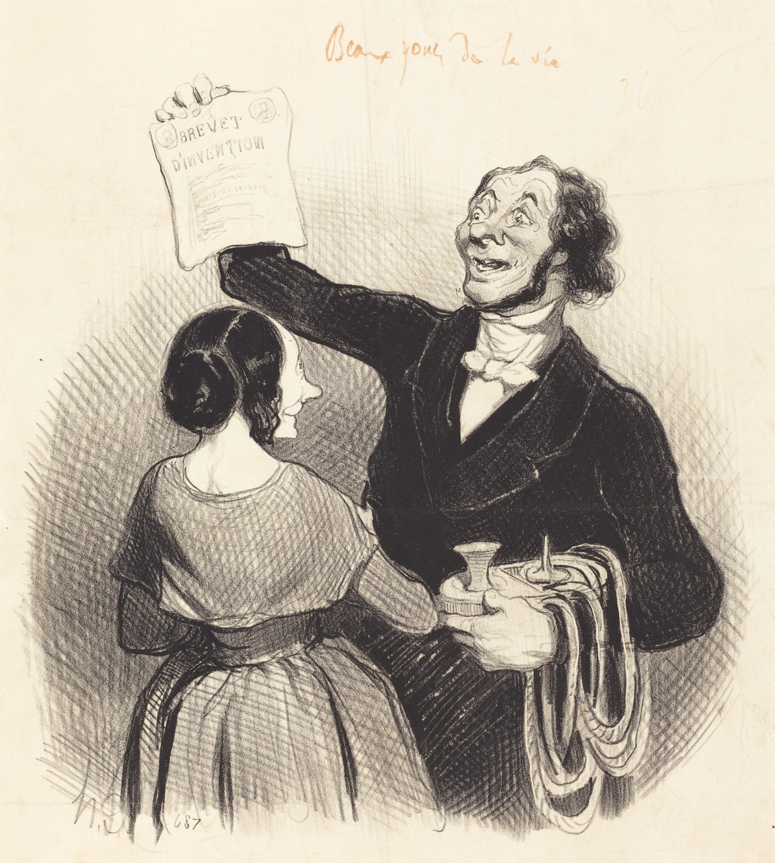 Un Grande Uomo di Più da Honoré Daumier