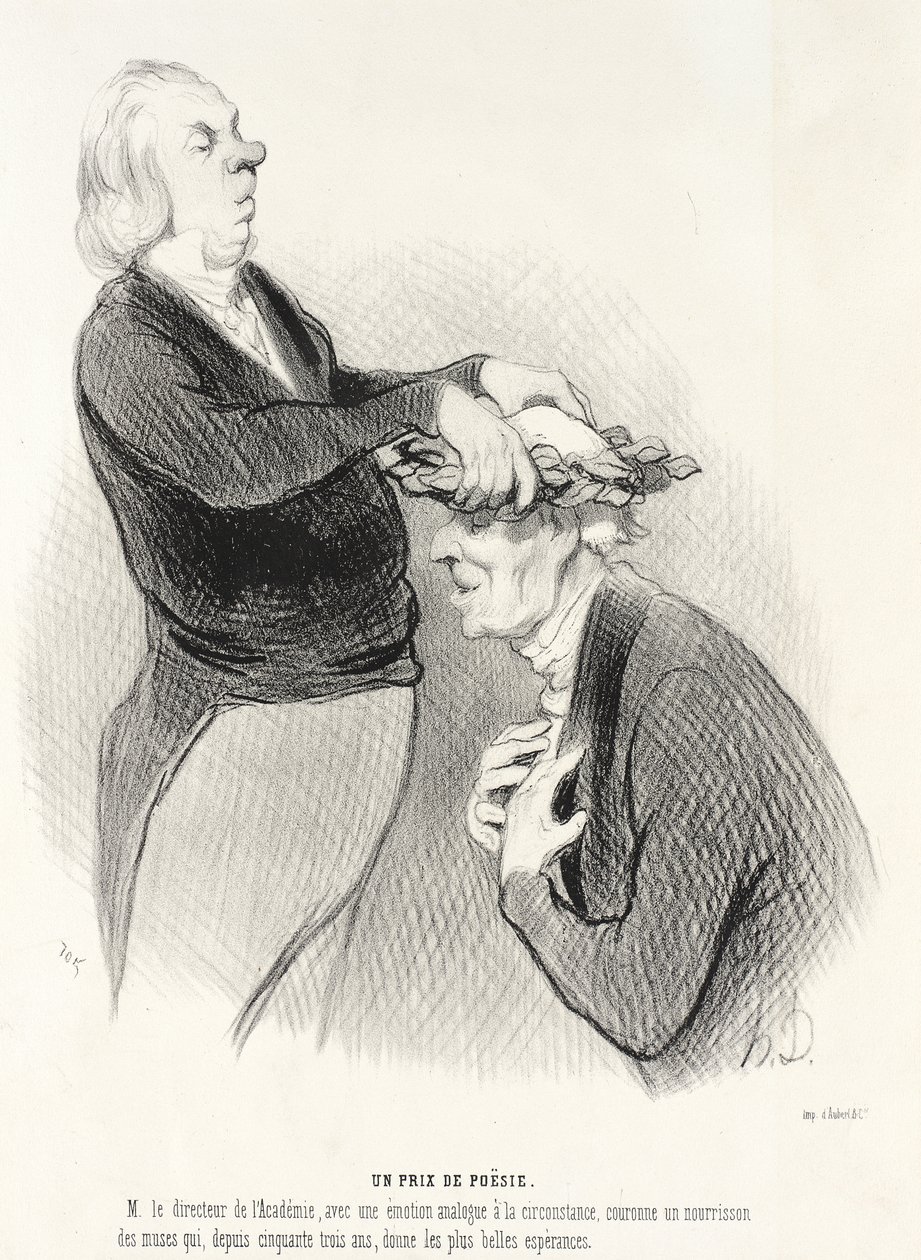 Un premio di poesia da Honoré Daumier