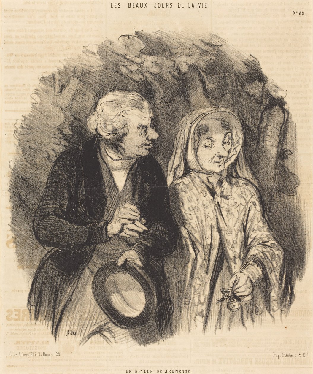 Un ritorno alla giovinezza da Honoré Daumier