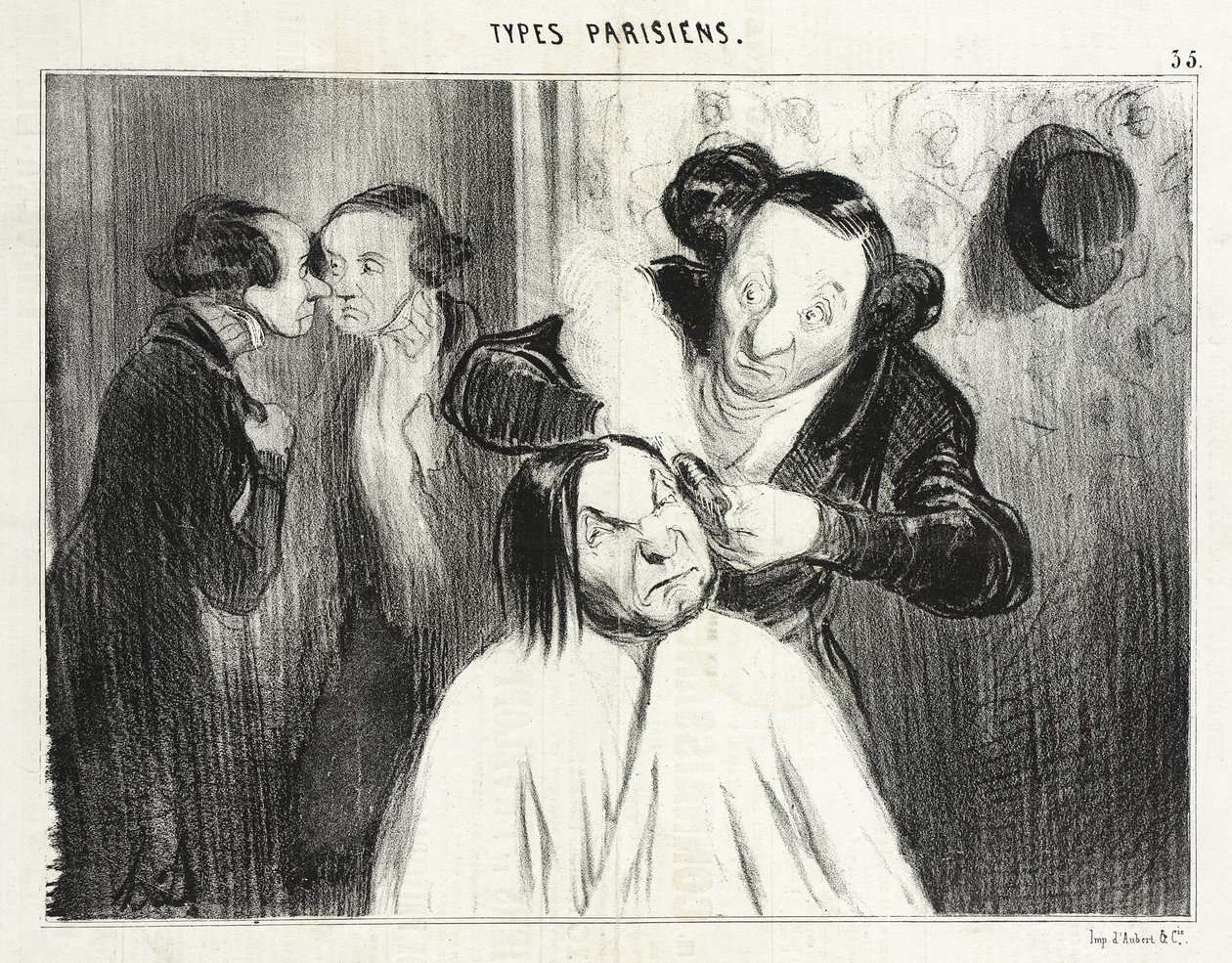 Uno sparo! da Honoré Daumier