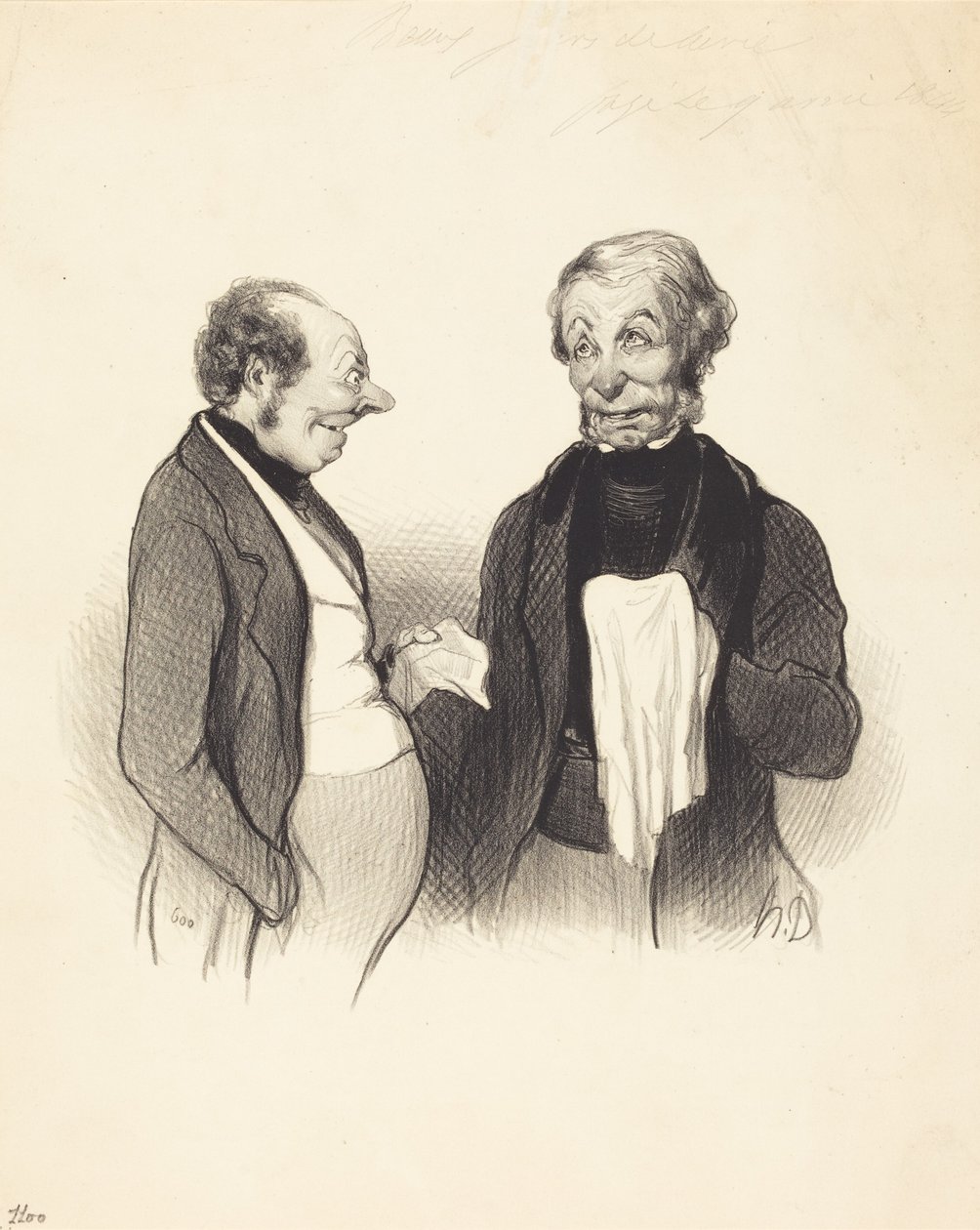 Una buona notizia da Honoré Daumier