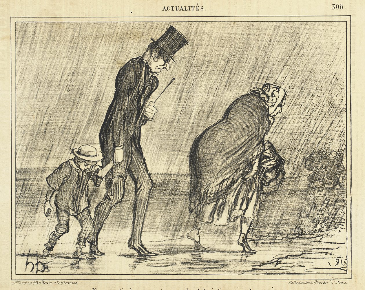 Una gita in campagna nel bel mese di maggio... da Honoré Daumier