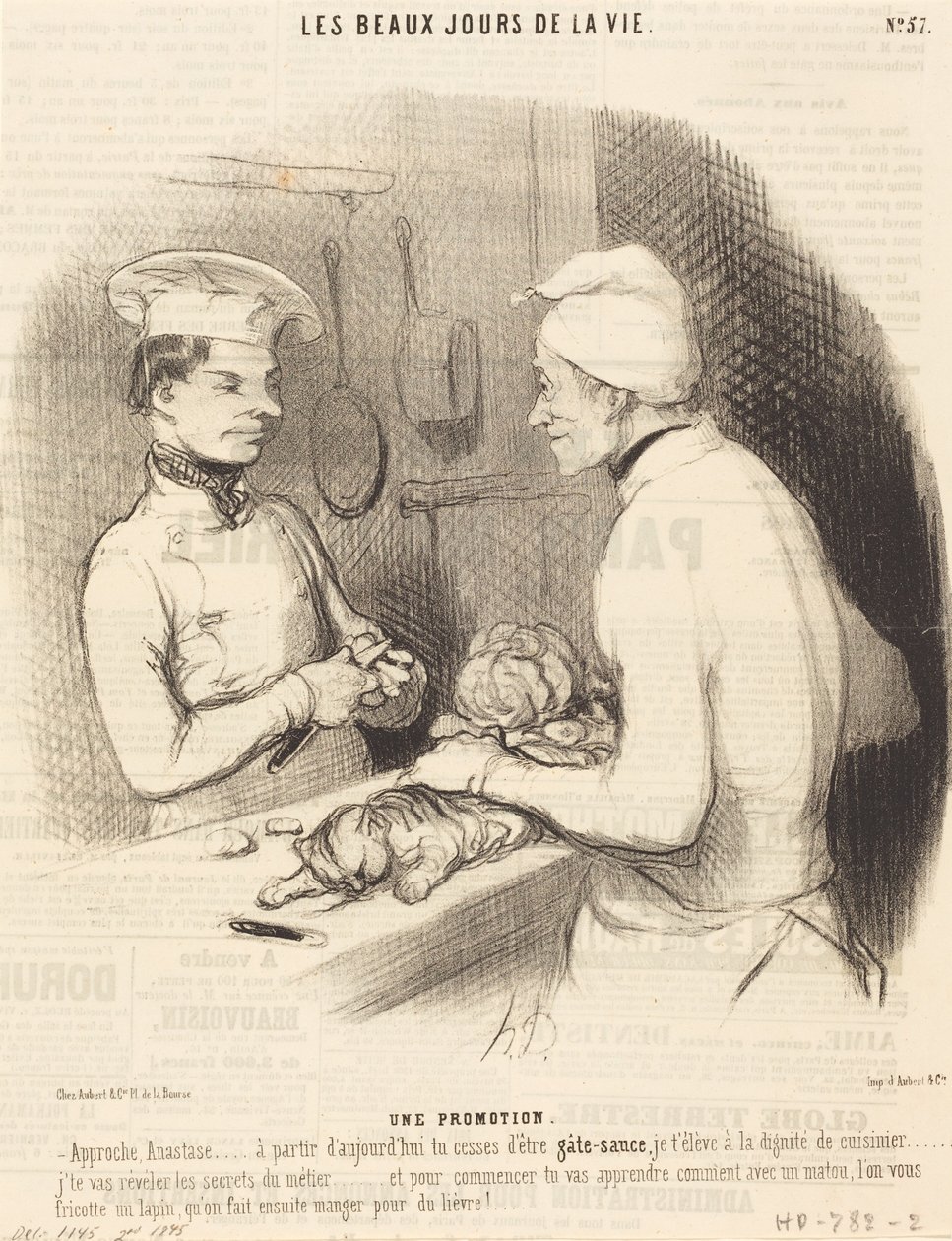 Una promozione da Honoré Daumier