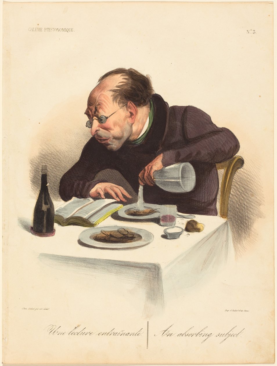 Una lettura avvincente da Honoré Daumier