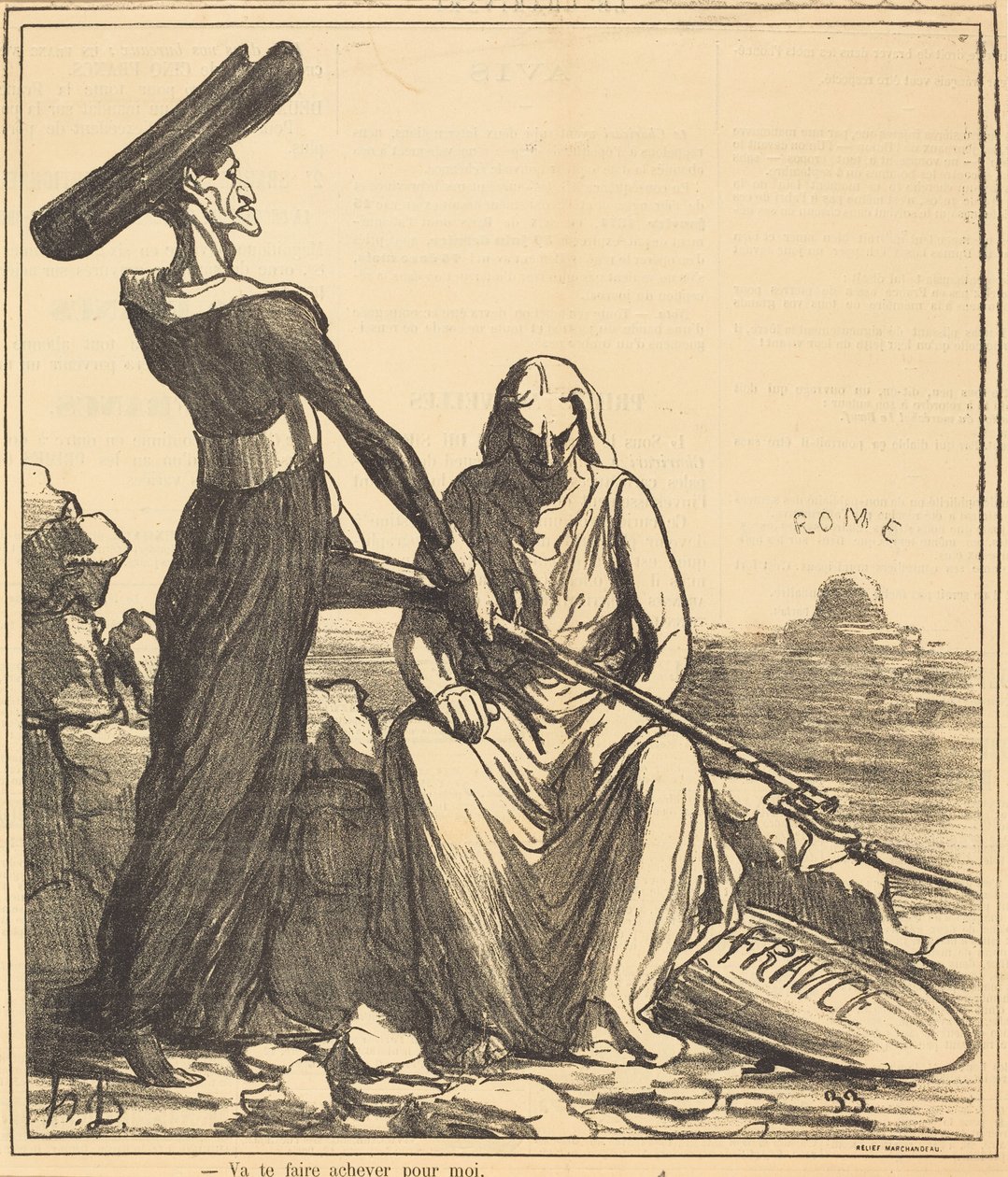 Vai a farti ammazzare per me da Honoré Daumier