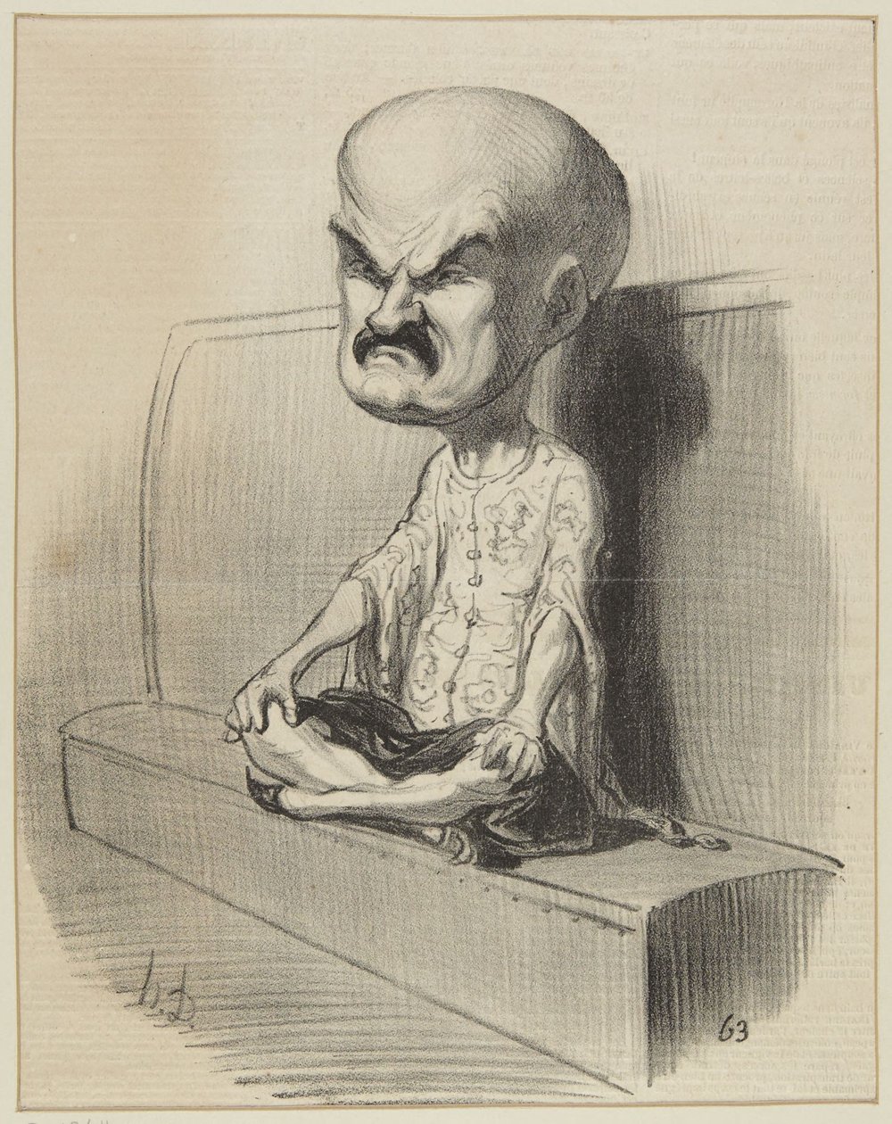 «Vésin» da Honoré Daumier