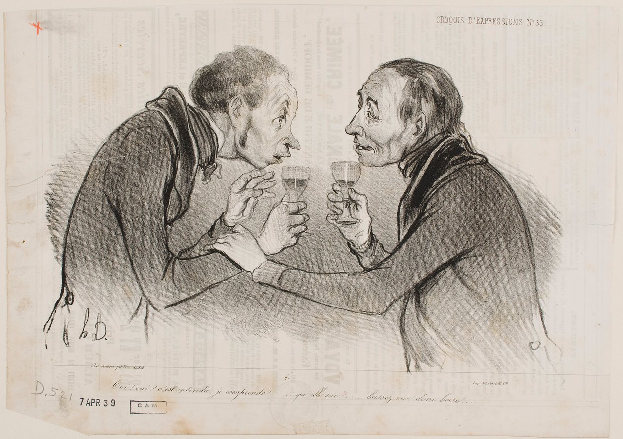 Sì! Sì! È fatto, capisco... da Honoré Daumier