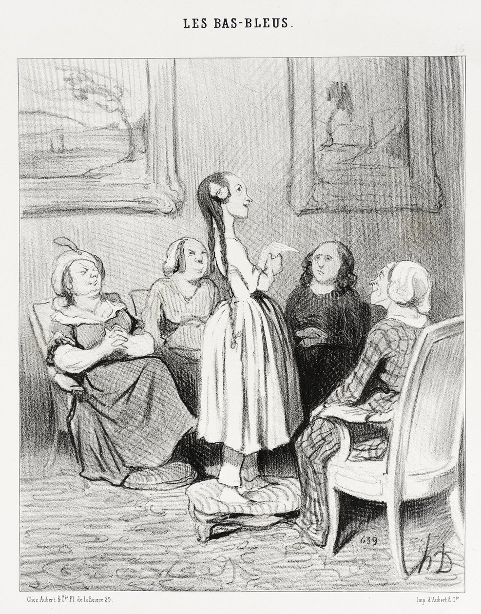 «...anche se dovessero maledirmi...» da Honoré Daumier