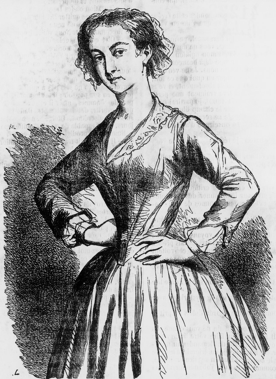 Illustrazione da La cugina Bette di Honoré de Balzac (1799-1850), edizione francese da Honore de Balzac