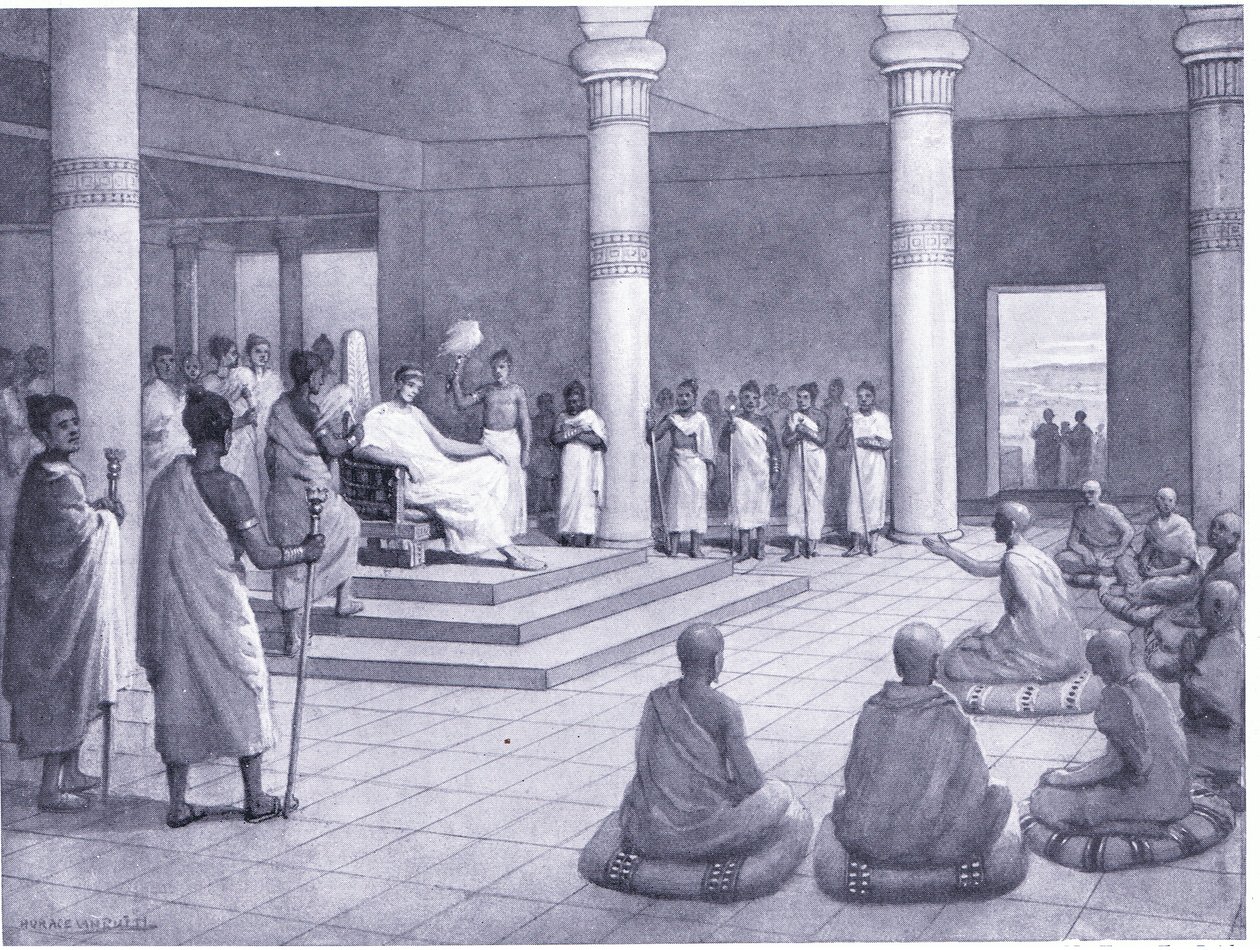 Il re Malinda fa domande, 140 a.C. da Horace van Ruith