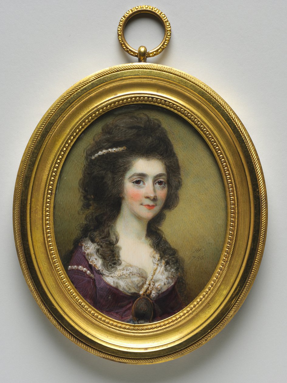 Ritratto di una donna, chiamata Mrs. Close da Horace Hone
