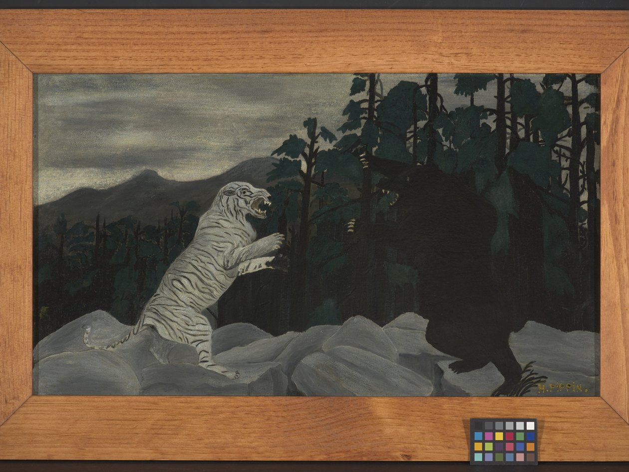 La tigre blu da Horace Pippin