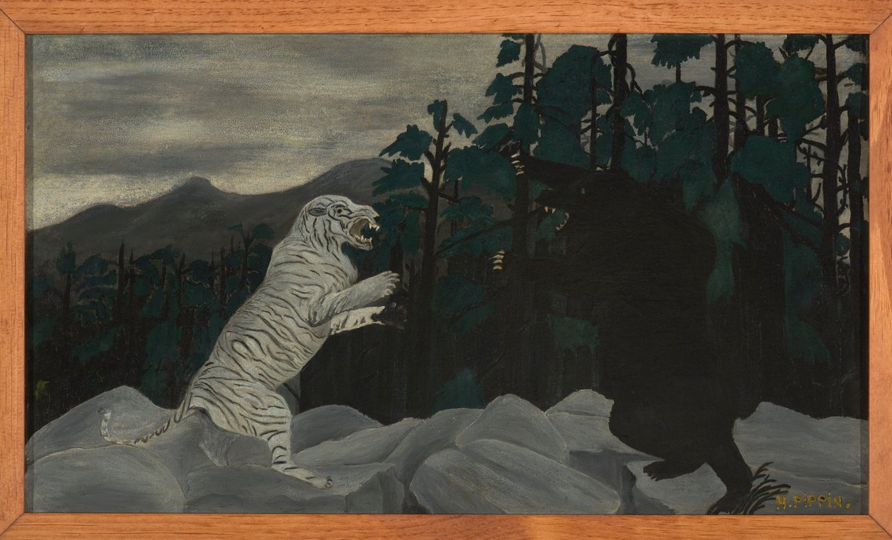 La tigre blu da Horace Pippin