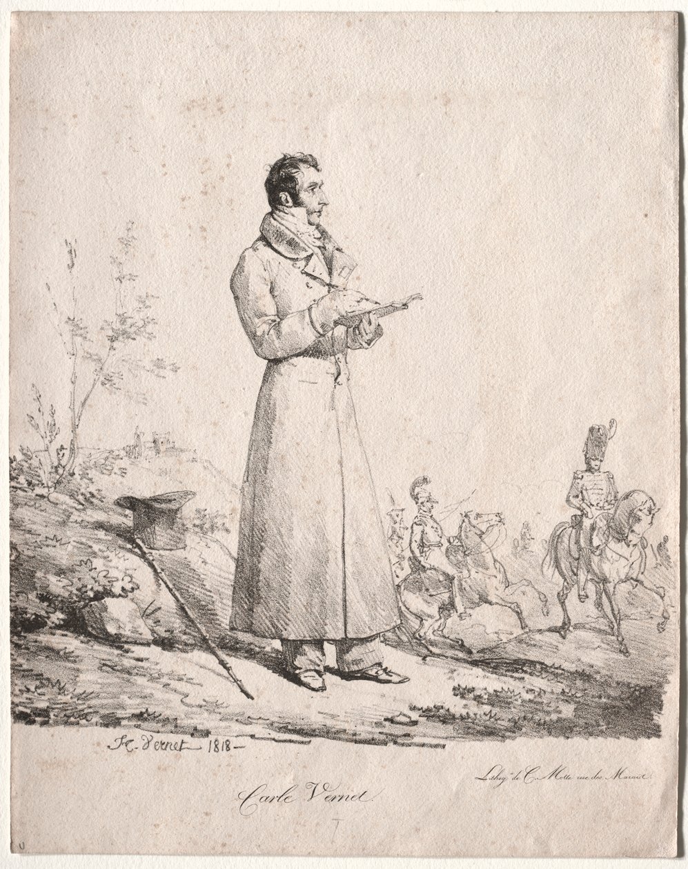 Antoine Charles Horace Vernet, detto Carle da Emile Jean Horace Vernet