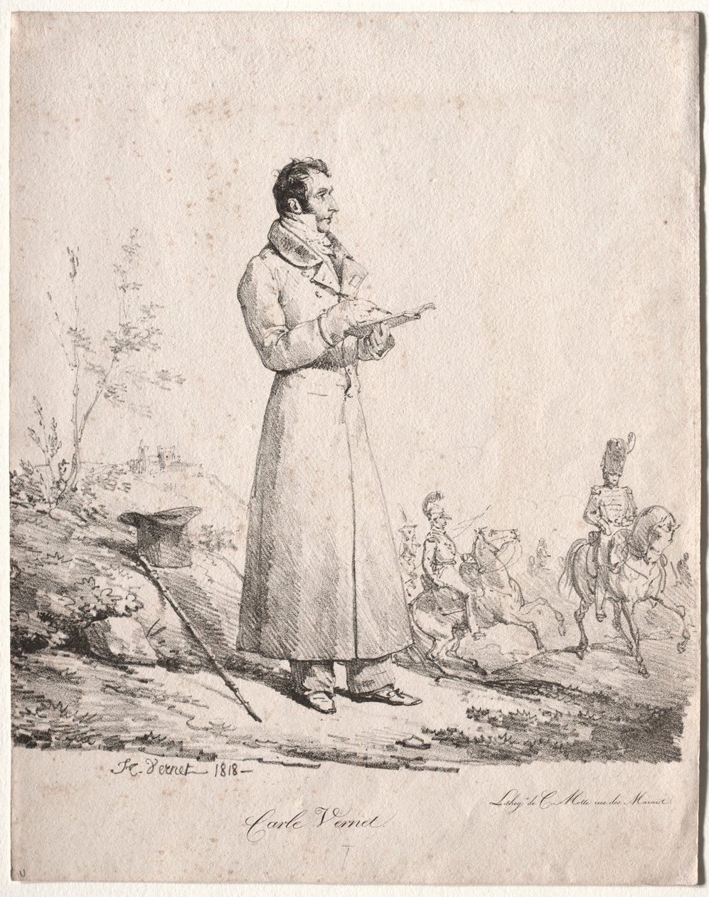 Antoine Charles Horace Vernet, detto Carle da Emile Jean Horace Vernet