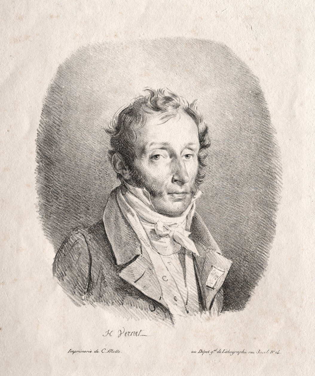 Carle Vernet da Emile Jean Horace Vernet
