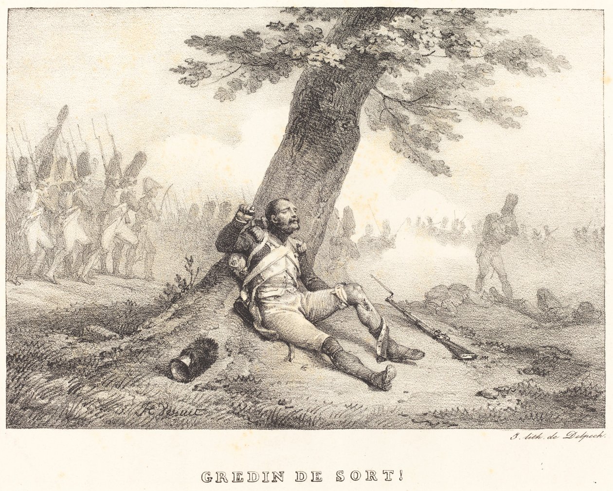 Gredin de Sort! da Emile Jean Horace Vernet