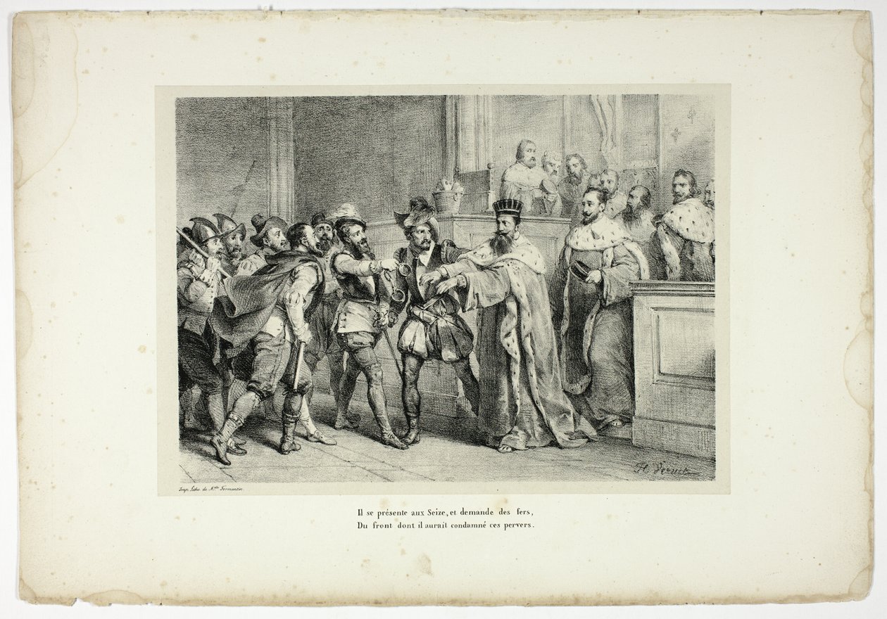 Va al Sixteen e chiede dei ferri da stiro... da Horace Vernet