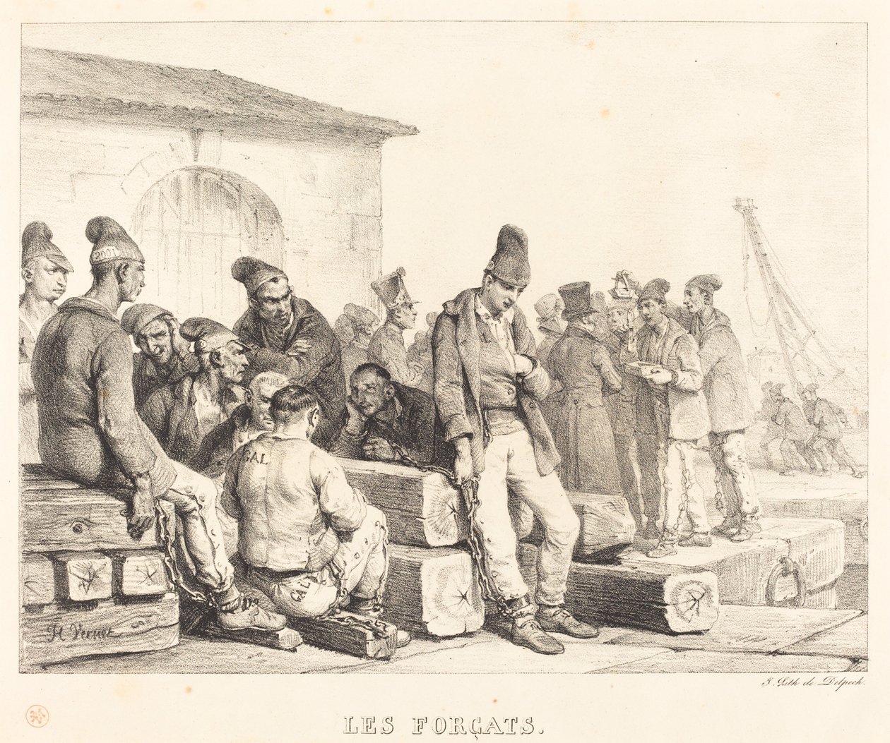 I forzati da Emile Jean Horace Vernet