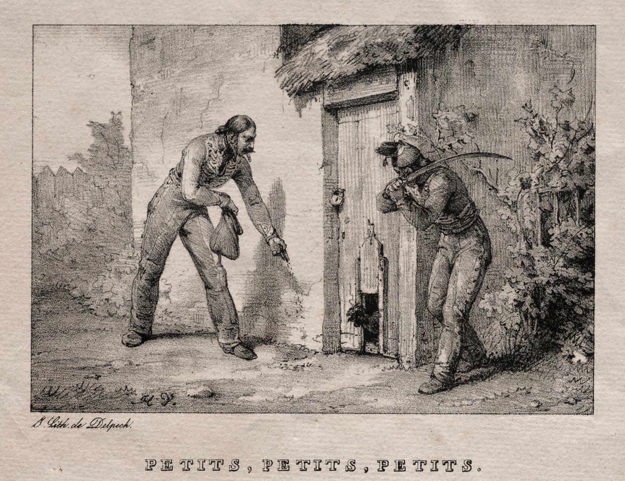 Predoni. Piccoli! Piccoli! Piccoli! da Emile Jean Horace Vernet