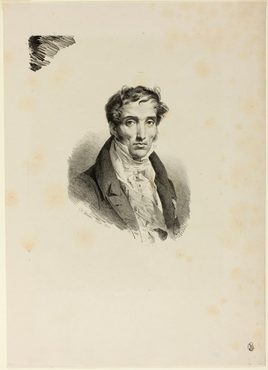 Ritratto di Pierre Guérin da Horace Vernet
